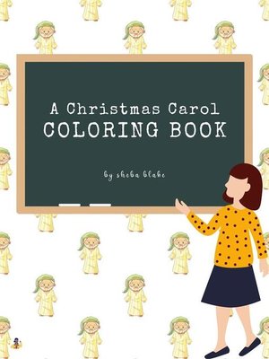 cover image of A Christmas Carol Coloring Book for Kids Ages 3+ (Printable Version)